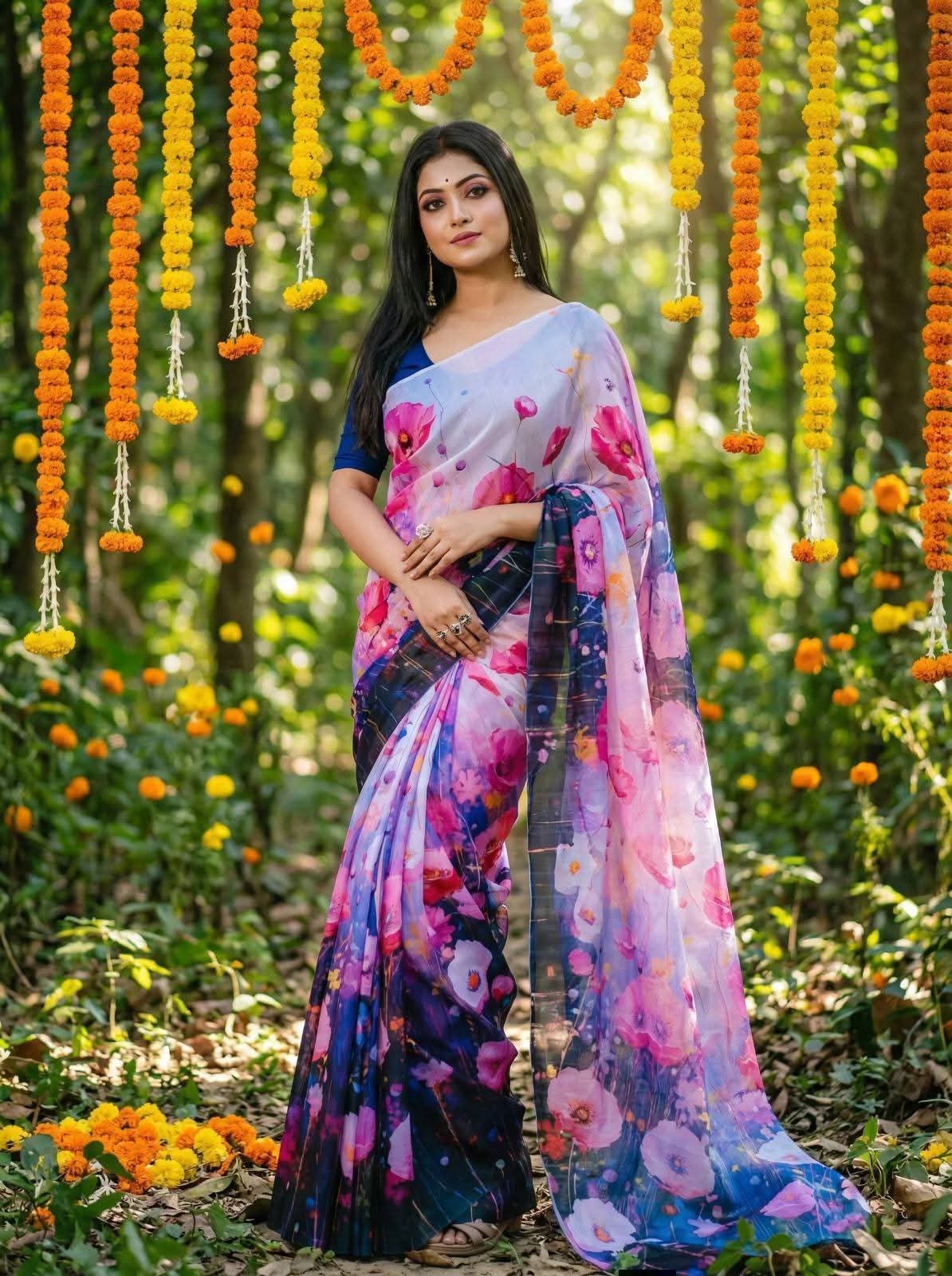 অরিজিনাল টাঙ্গাইল তাতের শাড়ি